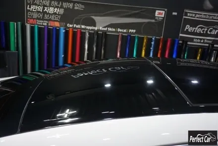 벤츠 w213 E클래스 쿠페 루프스킨 퍼펙트카랩핑샵 / 경기 시흥