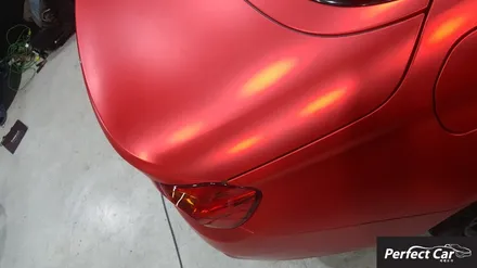 BMW M4 (F83)컨버터블 맥텍 무광크롬레드 완벽시공이 가능한 퍼펙트카! 고퀄리티의 전체랩핑 한번시공받아보세요~ 광명,시흥,부천,인천,안산,안양,오이도 지역 랩핑 강력추천! / 경기 시흥