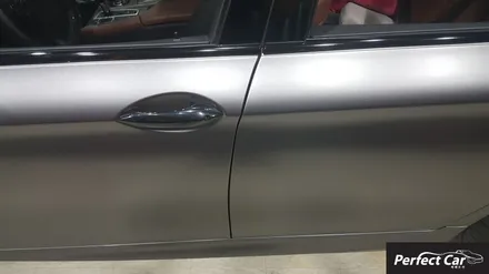 BMW 520D(F10) M5룩 3M 사틴다크그레이 전체랩핑 광명,시흥랩핑 잘하는곳 퍼펙트카에서 완벽시공 받아보세요~ / 경기 시흥