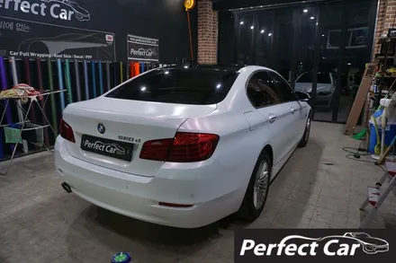 부천랩핑 맛집 bmw 5시리즈(f10) 전체랩핑 시공 여기가 최고 / 시흥