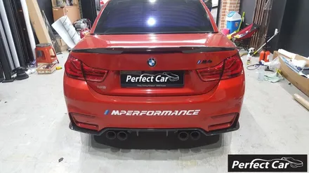 후방 테일램프 라이트필름 시공이 완벽한 퍼펙트카에서 BMW M4(F83) 컨버터블 테일렘프 라이트필름 완벽시공완료! 광명,시흥 라이트필름 잘하는 전문샵! 퍼팩트카에서 시공받으세요! / 경기 시흥