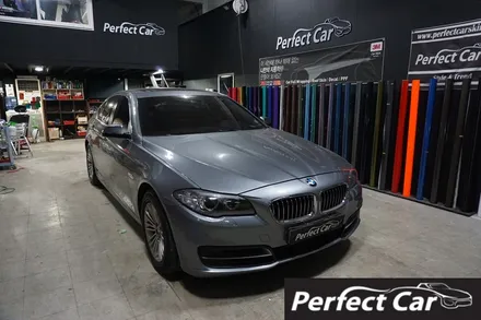 부천랩핑 맛집 bmw 5시리즈(f10) 전체랩핑 시공 여기가 최고 / 시흥