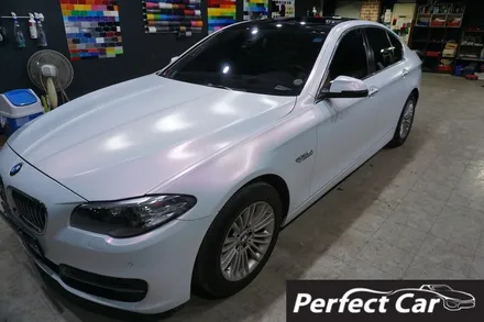 부천랩핑 맛집 bmw 5시리즈(f10) 전체랩핑 시공 여기가 최고 / 시흥