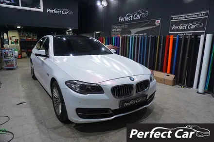 부천랩핑 맛집 bmw 5시리즈(f10) 전체랩핑 시공 여기가 최고 / 시흥