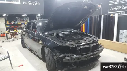 BMW 520D(F10) M5룩 3M 사틴다크그레이 전체랩핑 광명,시흥랩핑 잘하는곳 퍼펙트카에서 완벽시공 받아보세요~ / 경기 시흥