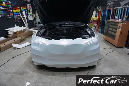 부천랩핑 맛집 bmw 5시리즈(f10) 전체랩핑 시공 여기가 최고 / 시흥