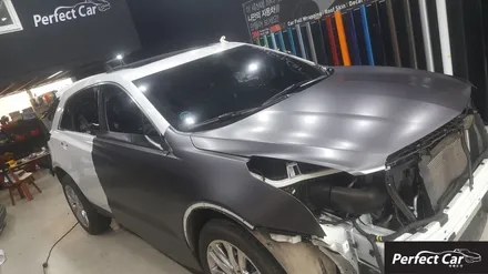 시흥,부천자동차래핑 광명 랩핑전문샵 부천,인천,안산,안양에서도 접근하기가 쉬운 퍼펙트카에서 XT5 사틴다크그레이 전체랩핑,루프스킨 완벽하게 시공 받고가세요~ / 경기 시흥
