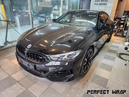 퍼펙트랩 BMW 850i [ 크롬죽이기/크롬딜리트/부분랩핑 ] 작업 후기 / 성남시 수정구 창곡동