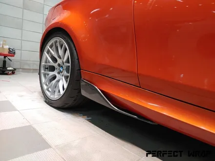 퍼펙트랩 bmw 1m [프론트립 / 포인트랩핑 / 부분랩핑 / 사이드립 장착 / 리어스플리터 장착 / 파츠장착 / 카본립 ] 작업 후기 / 성남시 수정구 창곡동
