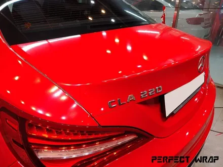 퍼펙트랩 CLA220 [전체랩핑 / 카마인레드 / 에이버리랩핑 / 부분랩핑 ] 작업 후기 / 성남시 수정구 창곡동