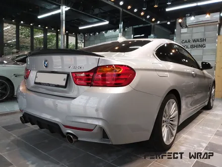 퍼펙트랩 BMW 420i  위례전체랩핑[Avery supreme Gloss grey full wrap] / 성남시 수정구 창곡동