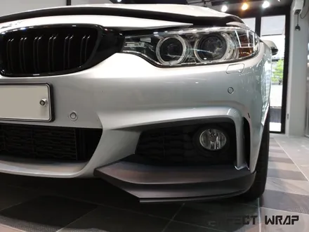 퍼펙트랩 BMW 420i  위례전체랩핑[Avery supreme Gloss grey full wrap] / 성남시 수정구 창곡동