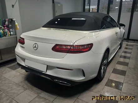 퍼펙트랩 벤츠 E220D [ 위례 스팀세차 / 위례 PPF / 생활보호 패키지 / 소프트탑 발수코팅 ] 작업 후기 / 성남시 수정구 창곡동