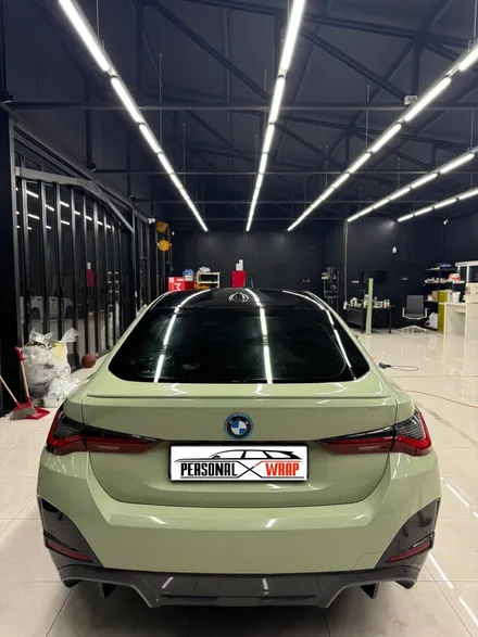 [대구랩핑]BMW i4 사고보험 전체랩핑!