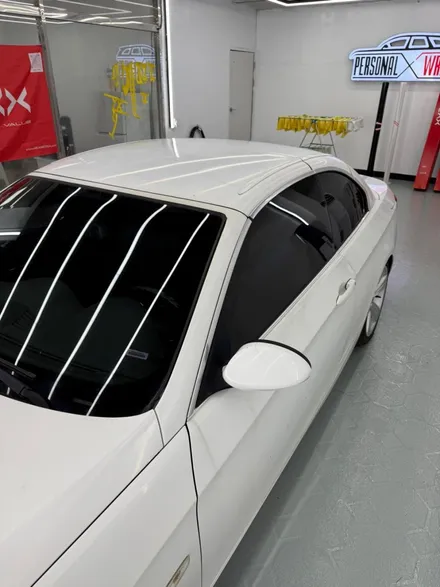 대구랩핑BMW335i 컨버터블 전체 제거 후 전체랩핑,전체 크롬 딜리트 스틱스!