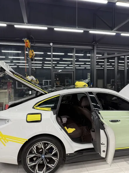 [대구랩핑]BMW i4 사고보험 전체랩핑!