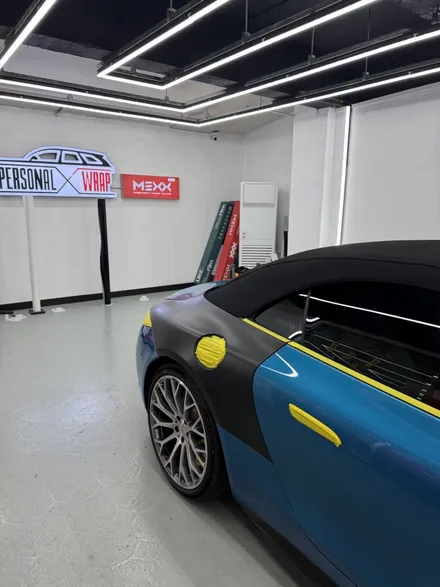 대구PPF벤츠 SL63 AMG 퍼포먼스 전체 사틴블랙 컬러 PPF!!