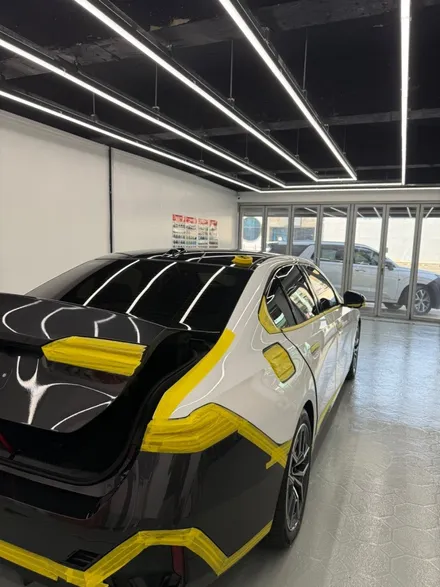 #대구랩핑BMW i5전체랩핑 전체 하이그로시, 실내 PPF