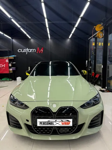 [대구랩핑]BMW i4 사고보험 전체랩핑!