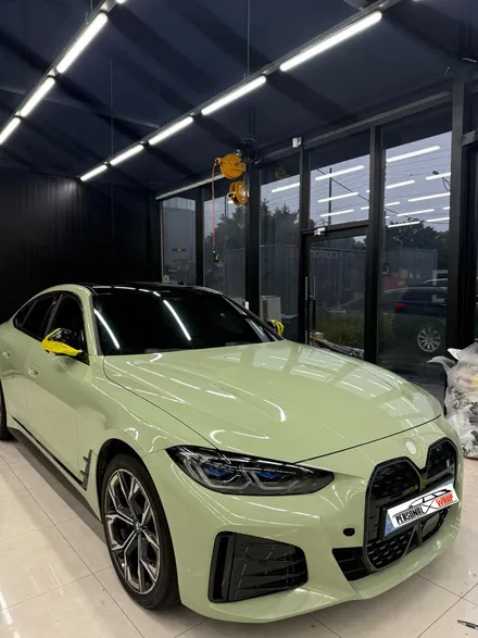 [대구랩핑]BMW i4 사고보험 전체랩핑!