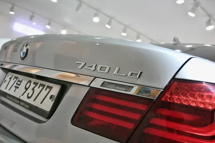 BMW 7시리즈 740LD 아이나비 X1큐브 네비게이션 매립 / 부산 금정