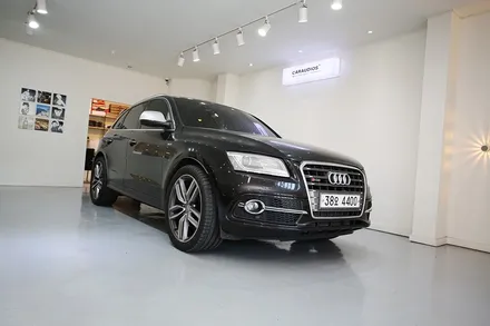 불편한 네비게이션이 탑재 된 아우디 SQ5에 아이나비 x3 큐브 장착기. / 부산 금정