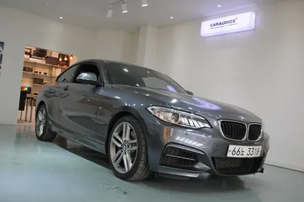 스피커 교체만으로도 좋은 소리의 완성, bmw 220d! / 부산 금정