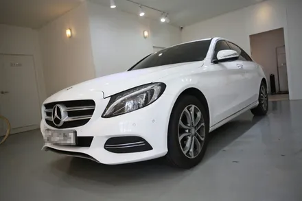 벤츠 c220d, 아이나비 x3 큐브 장착 가능할까? / 부산 금정
