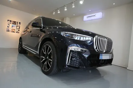 BMW X7 바우어앤윌킨스 B&W 회오리 커버와 카오디오 튜닝 / 부산 금정