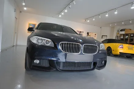 블루투스 없는 BMW F10 520d 안드로이드 올인원 작업하니 좋은데요? / 부산 금정