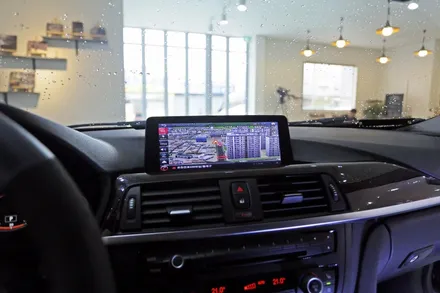 bmw 3시리즈 네비게이션 편의성 완전 최고야 / 부산 금정