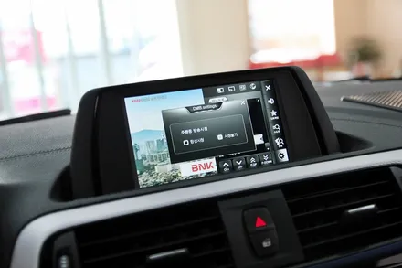 부산 bmw 118d 네비매립은 아틀란 네비게이션으로 / 부산 금정