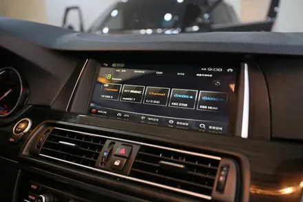 bmw 520d, 확 바뀐 내비게이션! / 부산 금정