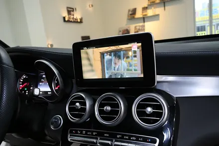 벤츠 glc 250d 내비게이션이 터치와 평생 무료 업데이트가 된다고? / 부산 금정