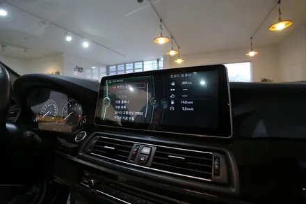블루투스 없는 BMW F10 520d 안드로이드 올인원 작업하니 좋은데요? / 부산 금정