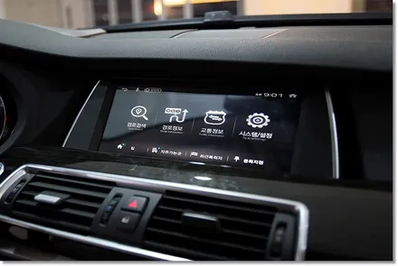 BMW GT 아이나비X1큐브 네비게이션 매립 / 부산 금정