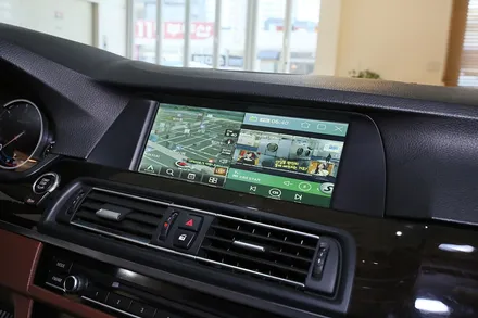 bmw 520d 네비매립을 하는 이유 / 부산 금정