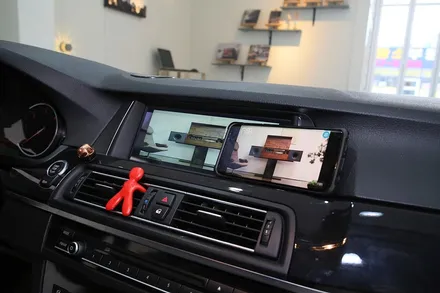 BMW 520d 네비게이션 업데이트? 제이와이 커스텀 Z1으로 교체가 답 / 부산 금정