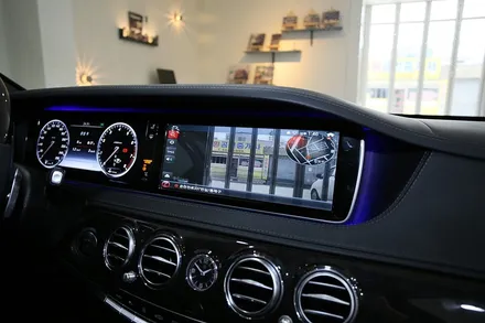 벤츠 s클래스 네비게이션(s400l) 아이나비 x3 큐브. / 부산 금정