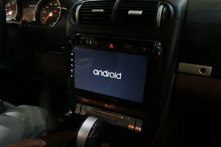 포르쉐 카이엔 안드로이드 올인원과 3D 어라운드 뷰 설치기 / 부산 금정