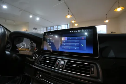 블루투스 없는 BMW F10 520d 안드로이드 올인원 작업하니 좋은데요? / 부산 금정