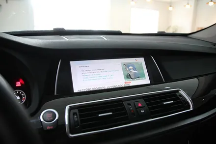 BMW GT 엔링크2 HUD 네비게이션 매립 / 부산 금정