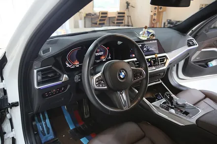 BMW G20 330i 천장 방음으로 잡소리가 해결되네요 / 부산 금정