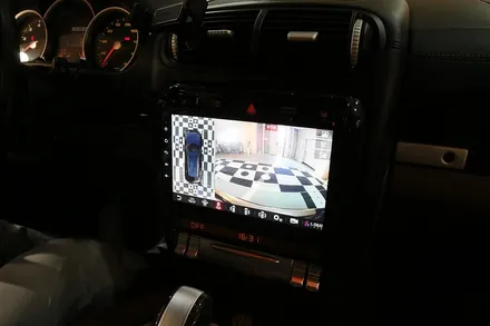 포르쉐 카이엔 안드로이드 올인원과 3D 어라운드 뷰 설치기 / 부산 금정