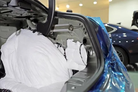 벤츠 e220d 쿠페에 완전 나이스한 결과~ / 부산 금정