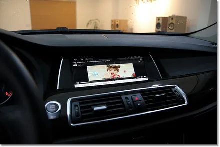 BMW GT 아이나비X1큐브 네비게이션 매립 / 부산 금정