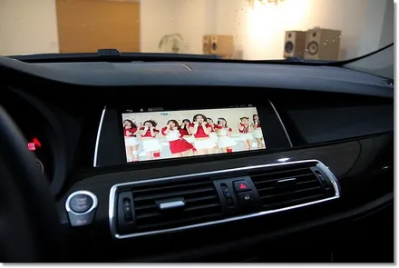 BMW GT 아이나비X1큐브 네비게이션 매립 / 부산 금정