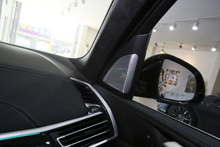 BMW X7 바우어앤윌킨스 B&W 회오리 커버와 카오디오 튜닝 / 부산 금정