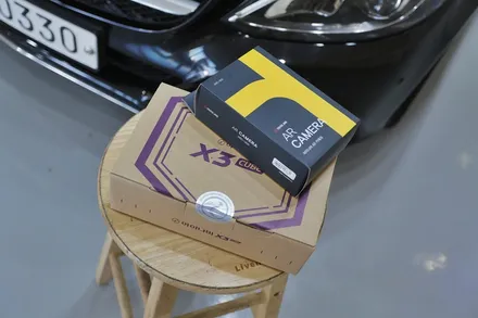 벤츠 c클래스에는 아이나비 x3 큐브가 딱! / 부산 금정