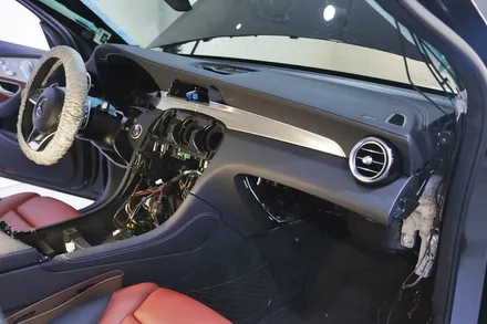벤츠 glc43amg AR 카메라로 받아보는 길안내 / 부산 금정